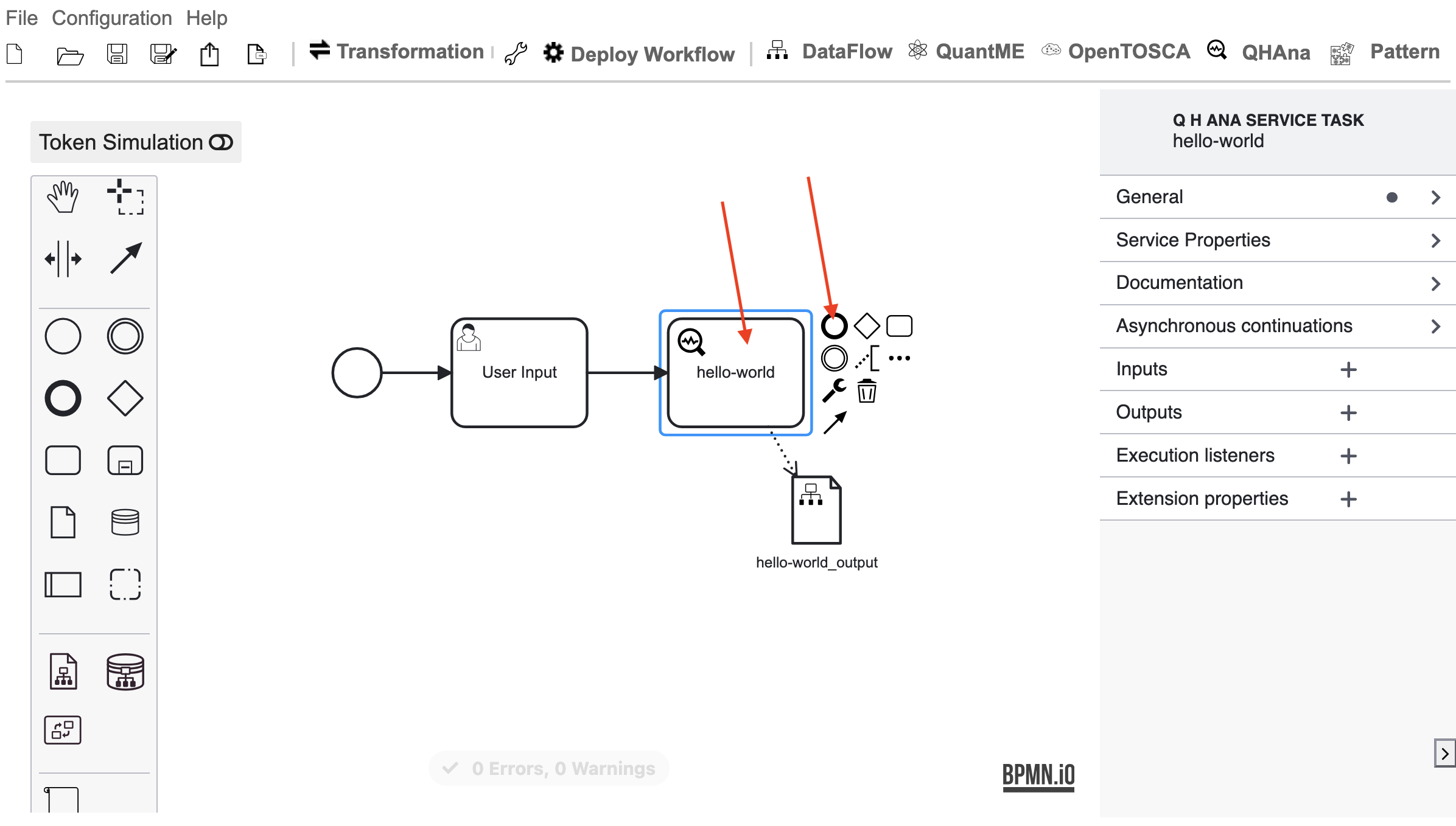 Add end node.
