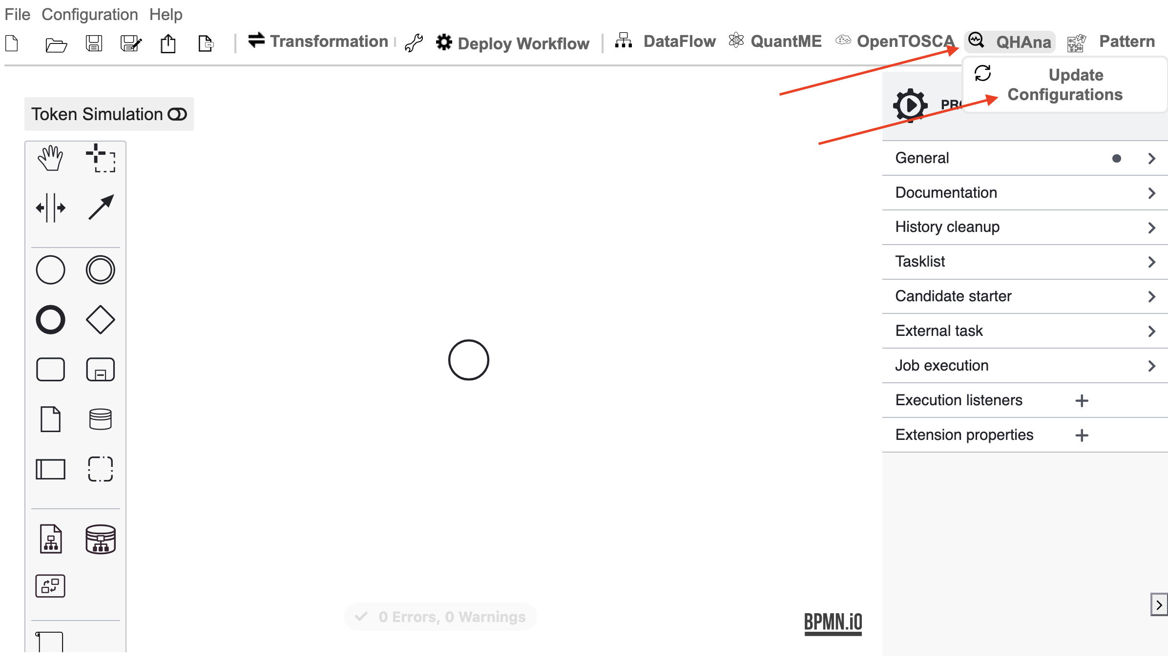 Update QHAna configurations.